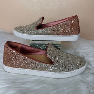 Birdies Swift Slip On Sneaker in Pixie Dust Ombre Glitter Size 8.5